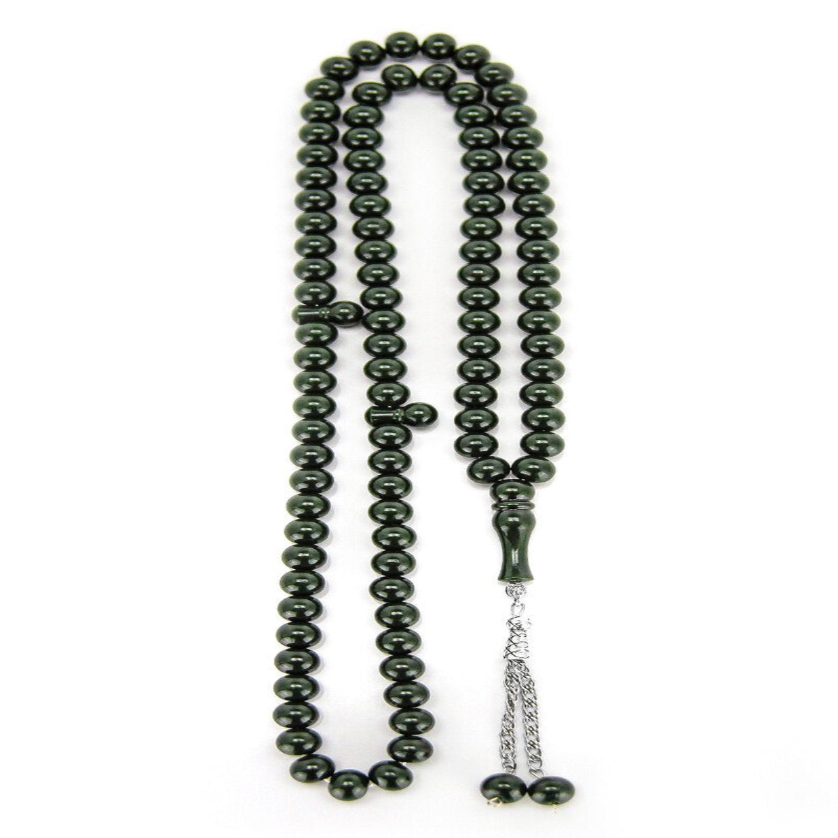 Dervish Tasbih 14 mm Acrylic, Green - TryAladdin