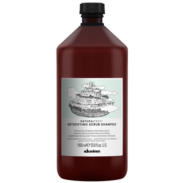 Detoxifying Scrub Shampoo - Purifying & Vitalizing with Artichoke Oil - TryAladdin