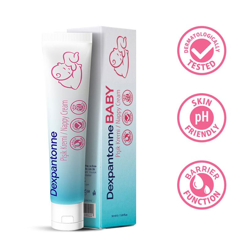 Dexpanthenol & Zinc Oxide Diaper Rash Cream - Daily Skin Protection - TryAladdin