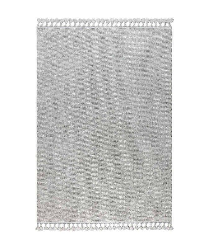 Soft Polyester Area Rug - Contemporary Grey Design