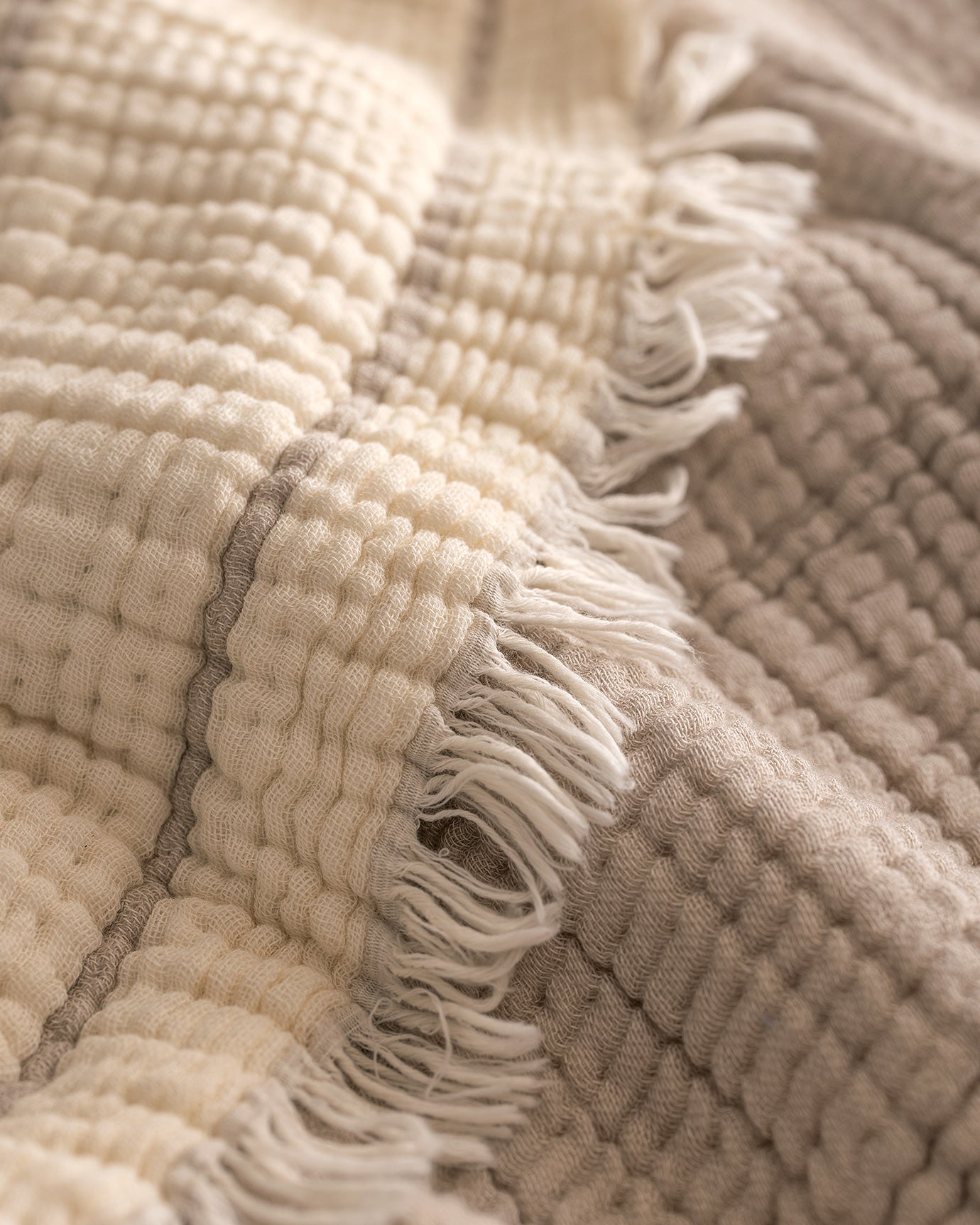 Carolines Double Cotton Quilted Bedspread Coverlet