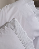 Yuviera Embroidered 100% Cotton Double Duvet Cover Set