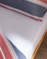 Sada povlečení na přikrývku King Size z 100% bavlněného flanelu - kolekce Edgard