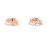 Premium Sterling Silver Five Stone Cartilage Earring