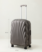 Medium Grey Hardshell Spinner Luggage