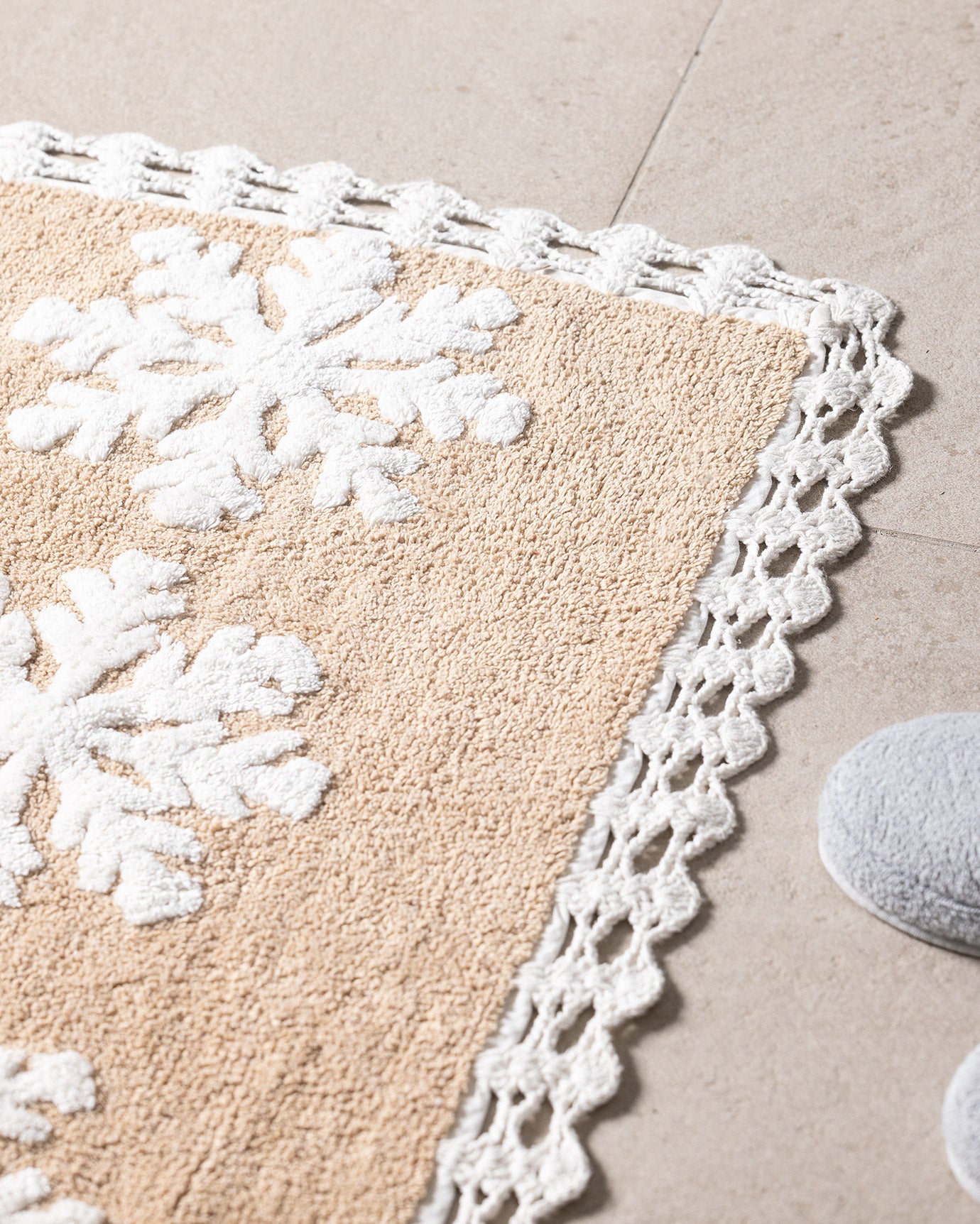 Luxury Cotton Blend Absorbent Bath Mat