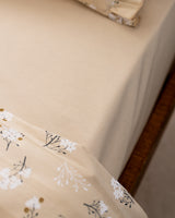 Jules Ruffled 100% Cotton Double Duvet Cover Set