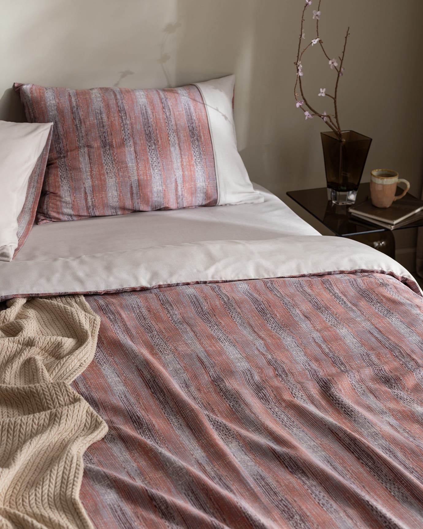 100% Cotton King Size Duvet Cover Set - Crepe Printed & Colorful