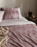 100% Cotton King Size Duvet Cover Set - Crepe Printed & Colorful