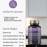 DIM Complex with D3 & Herbal Extracts - Advanced Wellness Support Capsules - TryAladdin