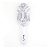 Dimensional Oval Hair Brush for Detangling & Styling - White - TryAladdin