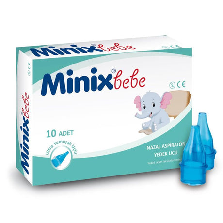 Disposable Nasal Aspirator Tips - Gentle Nose Cleaning for Babies - TryAladdin
