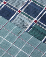 Easy Iron Dotty Gingham Single Duvet Cover Set