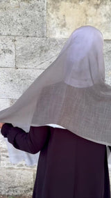 Double Color Slub Cotton Shawl Soft & Breathable - TryAladdin