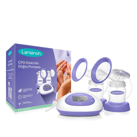 Double Electric Breast Pump - Efficient, Comfortable & Hygienic Pumping - TryAladdin