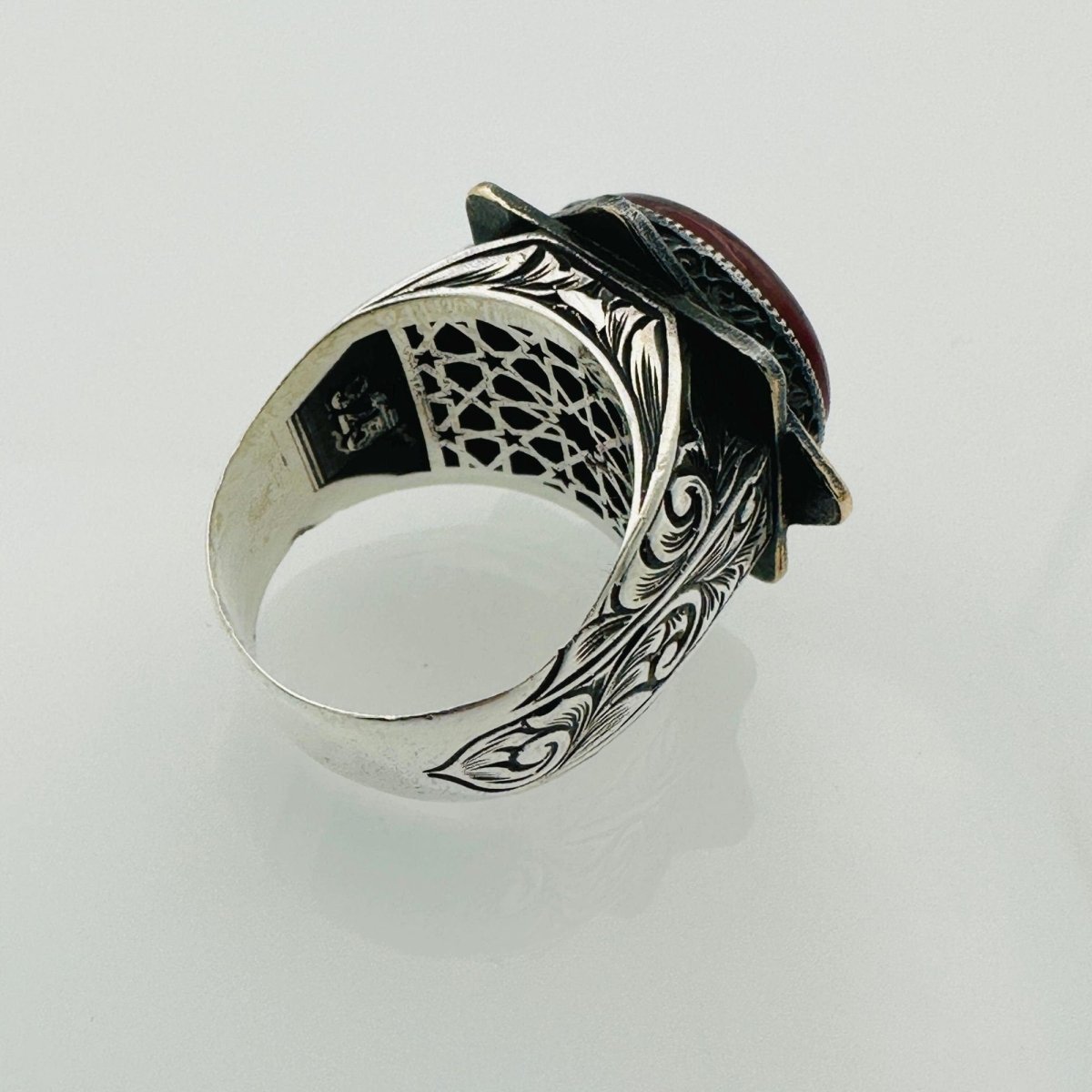 Double Head Animal Eagle Ring