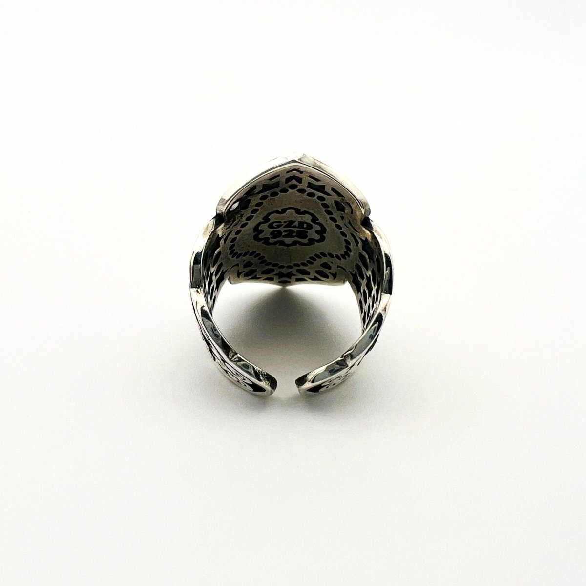 Double Headed Eagle Thumb Ring