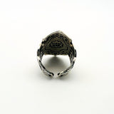 Double Headed Eagle Thumb Ring