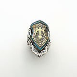 Double Headed Eagle Thumb Ring