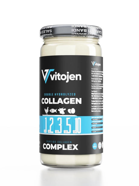 Double Hydrolyzed Collagen Complex - 180g Powder - TryAladdin