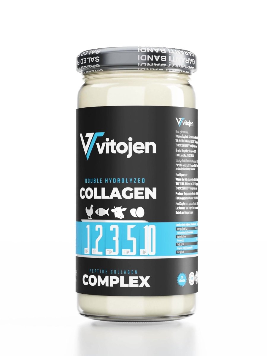 Double Hydrolyzed Collagen Complex - 180g Powder - TryAladdin