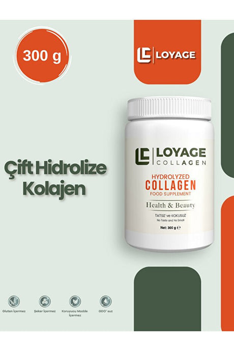 Double Hydrolyzed Collagen Powder - 300g for Health & Beauty - TryAladdin