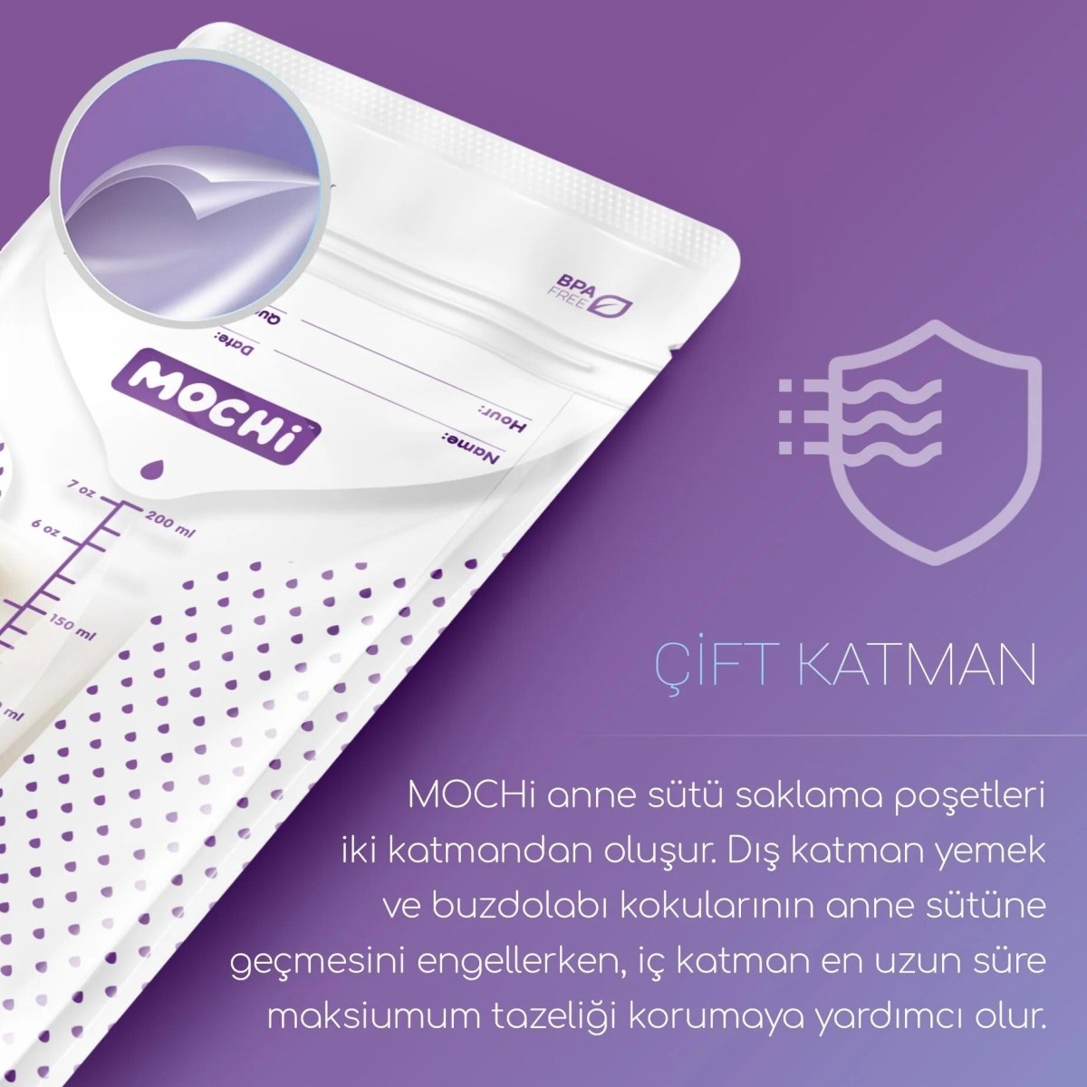 Double - Layer Breast Milk Storage Bags - Leak - Proof Freshness Preservation - TryAladdin