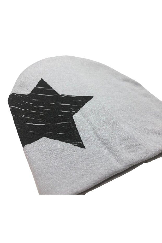 Double - Layered Baby Child Beanie - Big Star Design - TryAladdin