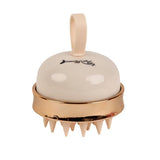 Double - Sided Beige Shampoo Brush & Scalp Massager - TryAladdin