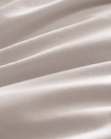 Double Size 100% Cotton Duvet Cover Bedding Set - White & Blush - TryAladdin