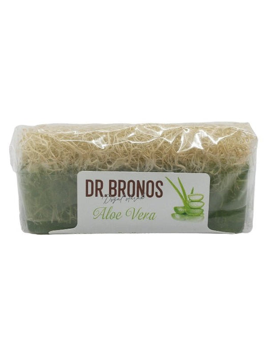 Dr. Bronos | Aloe Vera Soap with Natural Pumpkin Loofah