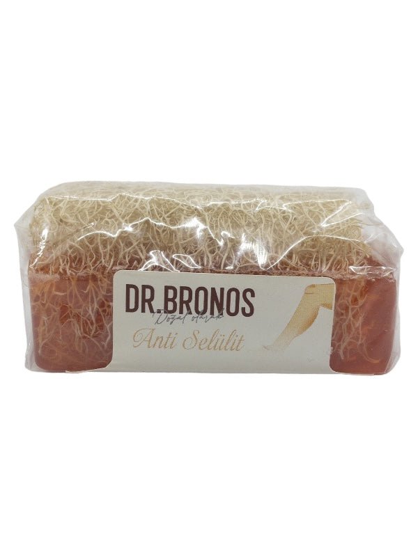 Dr. Bronos | Anti Cellulite Soap with Natural Pumpkin Loofah