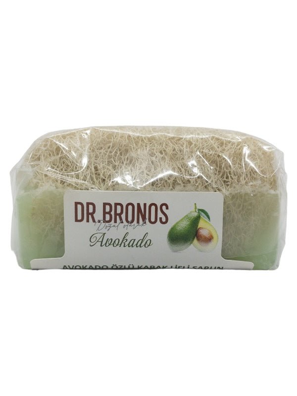 Dr. Bronos | Avocado Soap with Natural Pumpkin Loofah