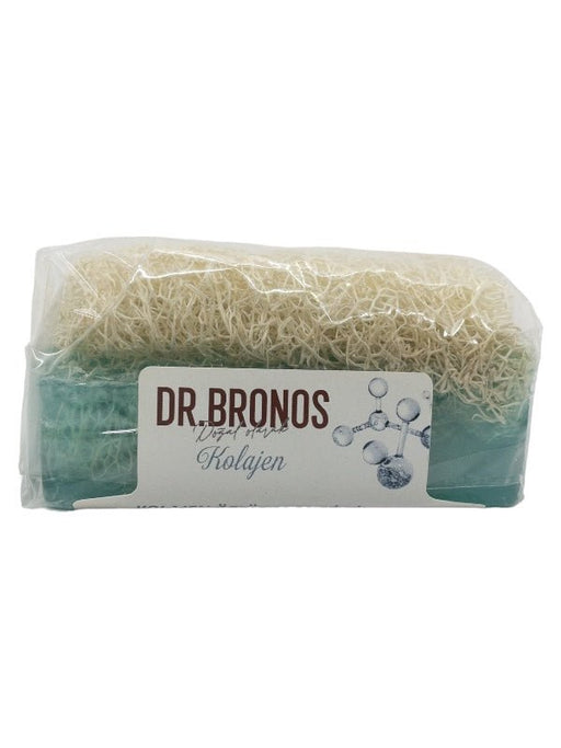 Dr. Bronos | Collagen Soap with Natural Pumpkin Loofah Dr. Bronos Natural Fiber Soap