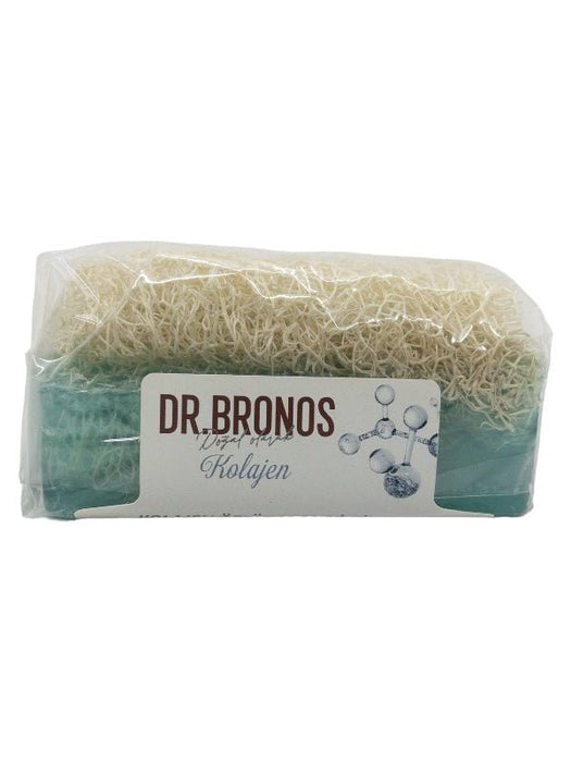 Dr. Bronos | Collagen Soap with Natural Pumpkin Loofah