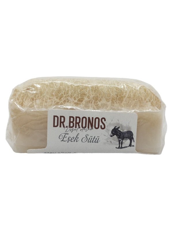 Dr. Bronos | Donkey Milk Soap with Natural Pumpkin Loofah