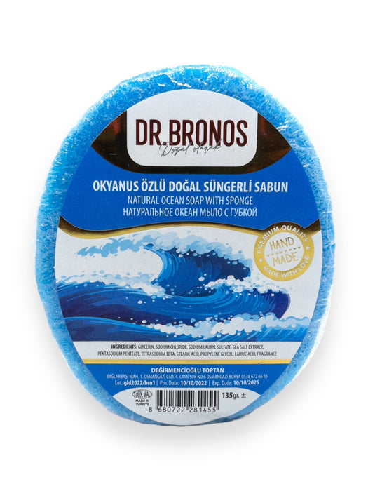 Dr. Bronos | Natural Ocean Soap with Sponge