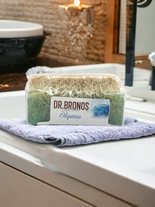 Dr. Bronos | Ocean Soap with Natural Pumpkin Loofah