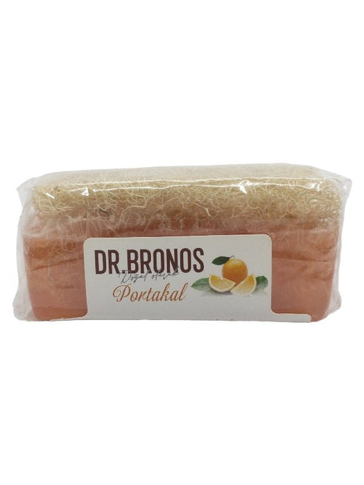 Dr. Bronos | Orange Soap with Natural Pumpkin Loofah