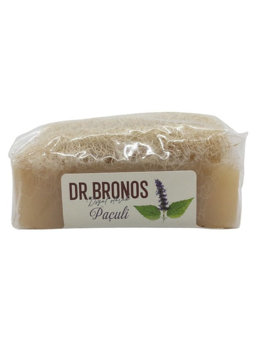 Dr. Bronos | Paculi Soap with Natural Pumpkin Loofah
