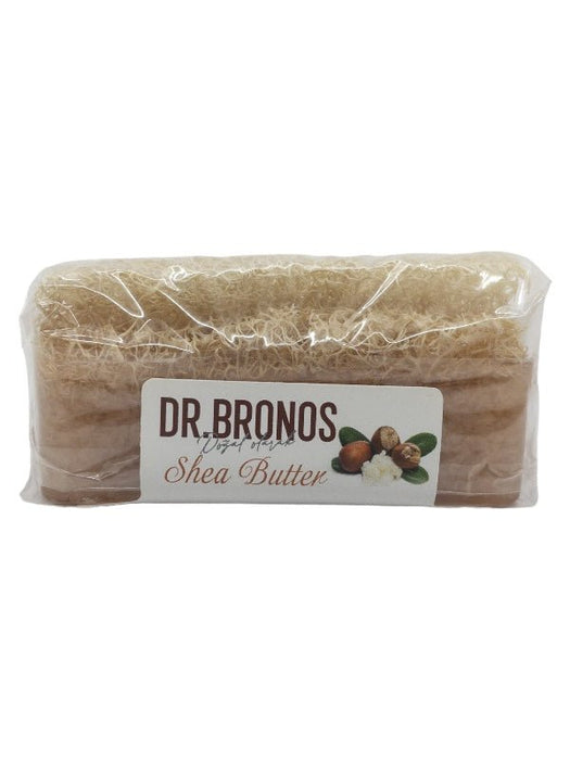 Dr. Bronos | Shea Butter Soap with Natural Pumpkin Loofah