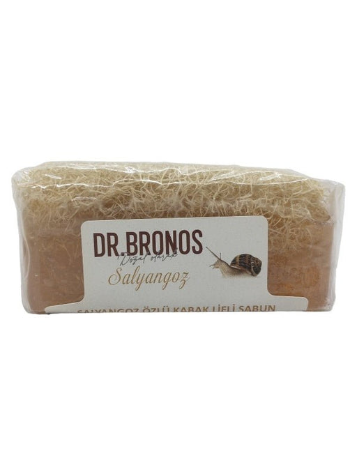 Dr. Bronos | Snail Soap with Natural Pumpkin Loofah Dr. Bronos Natural Fiber Soap