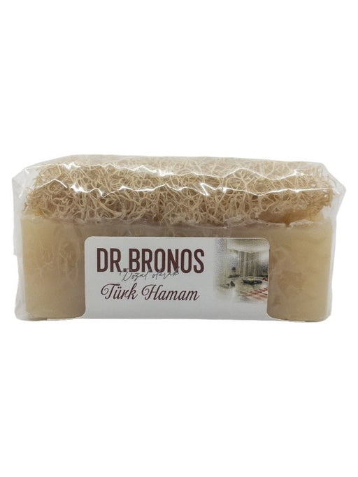 Dr. Bronos | Turkish Bath Soap with Natural Pumpkin Loofah Dr. Bronos Natural Fiber Soap