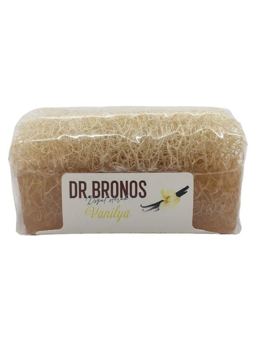 Dr. Bronos | Vanilla Soap with Natural Pumpkin Loofah Dr. Bronos Natural Fiber Soap