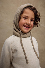 Drawstring Knitted Hood - Soft & Warm for children - TryAladdin
