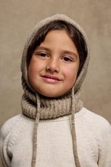Drawstring Knitted Hood - Soft & Warm for Children - TryAladdin
