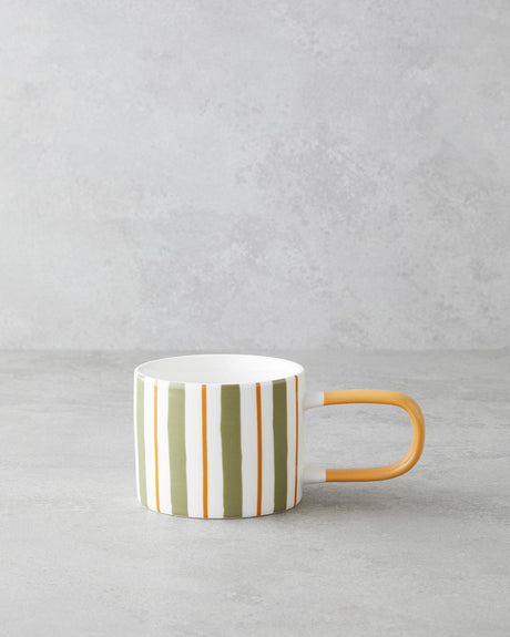 Premium-New-Bone-China-Coffee-Mug-Green-Orange