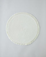 Professional Grade Polypropylene Placemat Set   2 Piece   Cream 38cm
