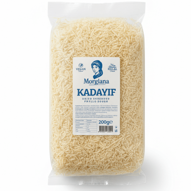 Dried Kataifi/Kadayif - Bulk Shredded Phyllo Dough 16lb - TryAladdin