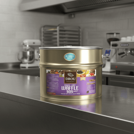 Drou Bubble Gum Chocolate Sauce for Waffle, Crepe & Pancake (10kg) - TryAladdin